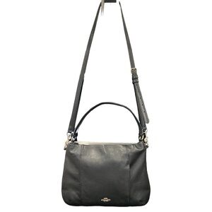 Coach Isabella Black Pebbled Leather style #F35809